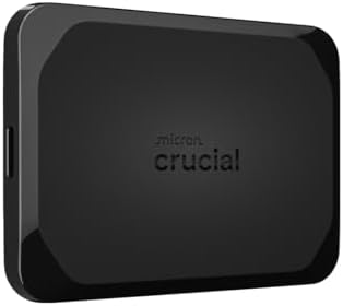 Crucial X10 2TB Portable SSD, USB-C External Solid State Drive, Up to 2,100MB/s, Blue
