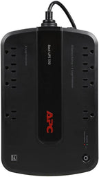 APC 600VA/330W UPS Battery Backup with Surge Protection, 7 Outlets and USB Charging