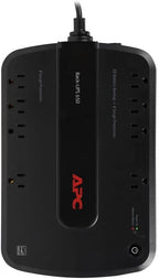 APC 600VA/330W UPS Battery Backup with Surge Protection, 7 Outlets and USB Charging