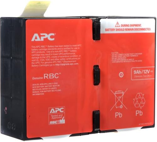 APC UPS Replacement Battery Cartridge APCRBC124 for Back-UPS and Smart-UPS Models