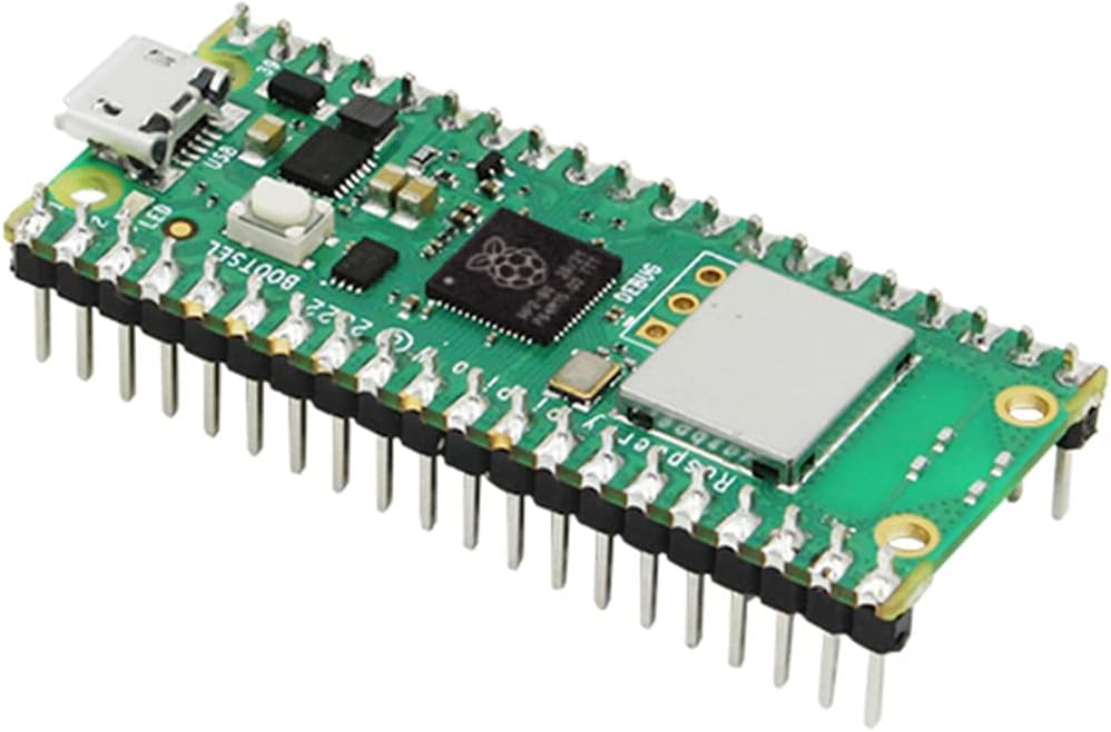 Raspberry Pi Pico W with Pre-Soldered Headers