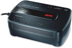 APC 600VA/330W UPS Battery Backup with Surge Protection, 7 Outlets and USB Charging