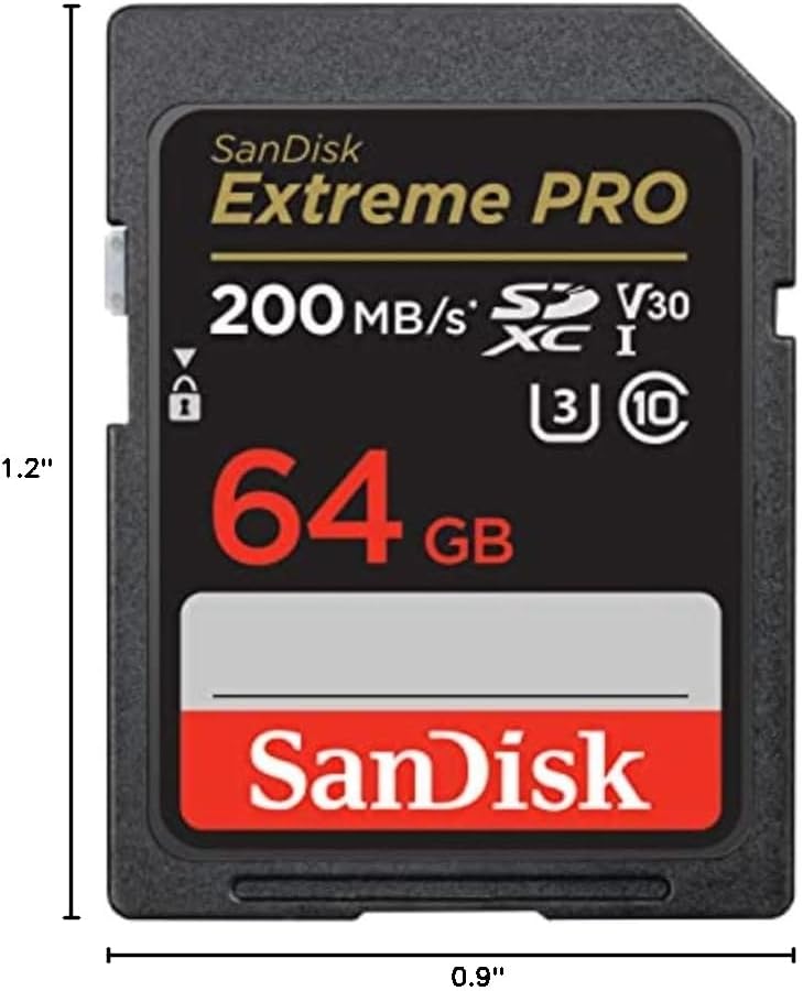 SanDisk Extreme PRO 64GB SDXC UHS-I Memory Card