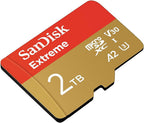SanDisk Extreme 1TB microSDXC UHS-I Memory Card with Adapter