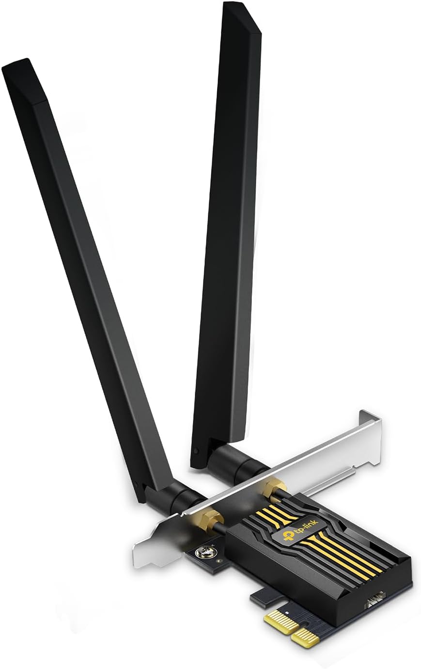 TP-Link AX3000 Wi‑Fi 6 PCIe Desktop Adapter with Bluetooth 5.2