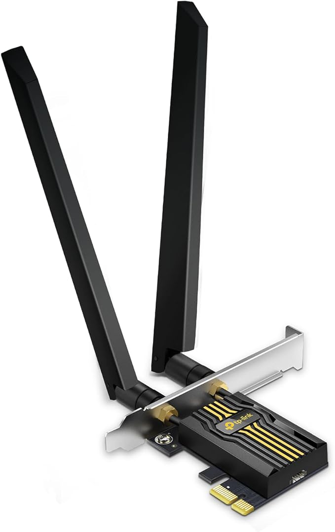 TP-Link AX3000 Wi‑Fi 6 PCIe Desktop Adapter with Bluetooth 5.2