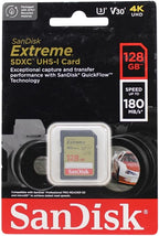 SanDisk Extreme 64GB SDXC UHS-I Memory Card, C10 U3 V30, 4K UHD