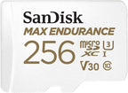 SanDisk 32GB MAX Endurance microSDHC Card with Adapter for Security Cameras and Dash Cams
