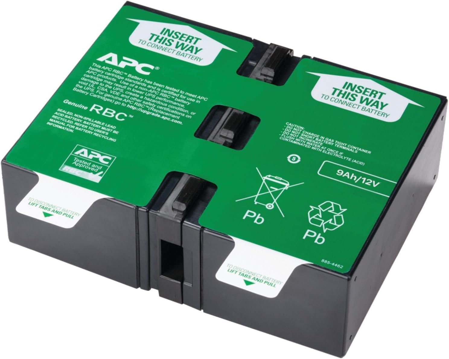APC UPS Replacement Battery Cartridge APCRBC124 for Back-UPS and Smart-UPS Models