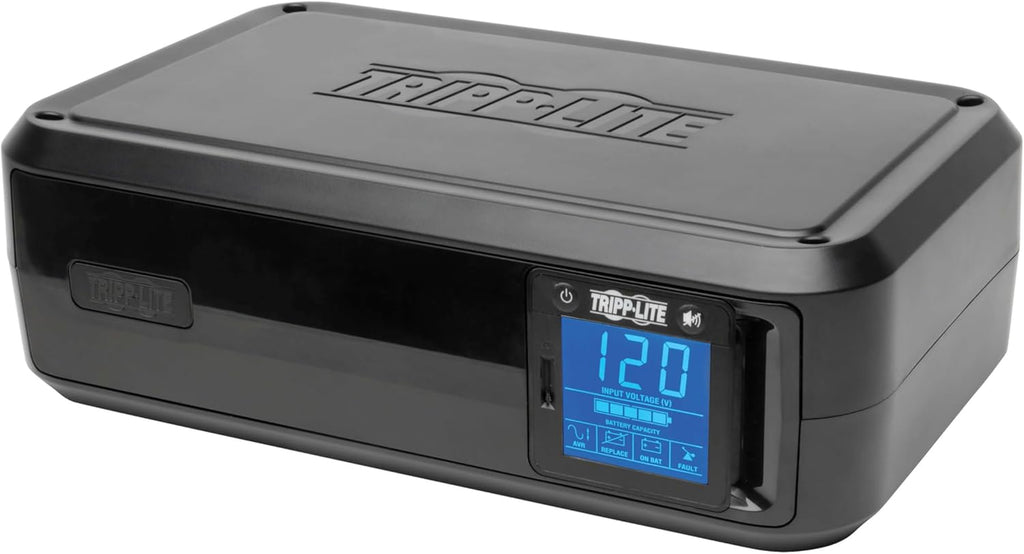 Tripp Lite SMART1500LCD 1500VA 900W Rack-Mount UPS Battery Backup, 8 Outlets, LCD, AVR, 2U Short-Depth