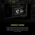 MSI MAG A750GL PCIe 5 750W Fully Modular 80+ Gold ATX Power Supply