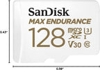 SanDisk 32GB MAX Endurance microSDHC Card with Adapter for Security Cameras and Dash Cams