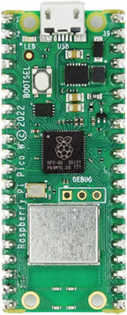 Raspberry Pi Pico W with Pre-Soldered Headers