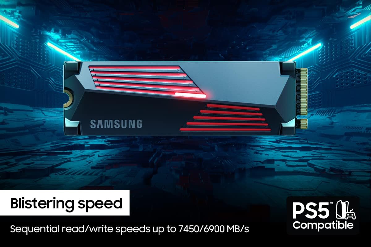 Samsung 990 PRO 2TB NVMe M.2 PCIe Gen4 Internal SSD