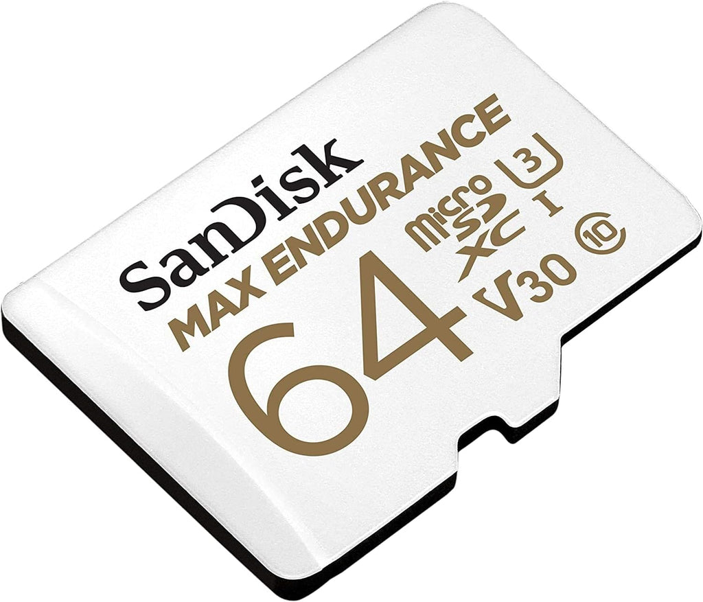SanDisk 32GB MAX Endurance microSDHC Card with Adapter for Security Cameras and Dash Cams