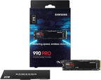 Samsung 990 PRO 2TB NVMe M.2 PCIe Gen4 Internal SSD