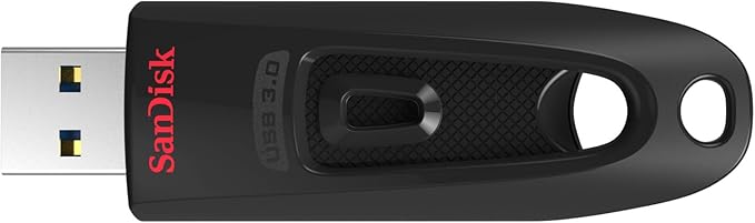SanDisk Ultra 512GB USB 3.0 Flash Drive, Black