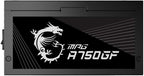 MSI MAG A750GL PCIe 5 750W Fully Modular 80+ Gold ATX Power Supply