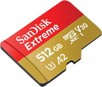 SanDisk Extreme 1TB microSDXC UHS-I Memory Card with Adapter