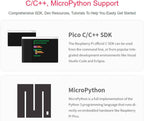 Raspberry Pi Pico W Single Board Computer with Pre-Soldered Header, Built-In Wi‑Fi 4, RP2040 Dual-Core Processor