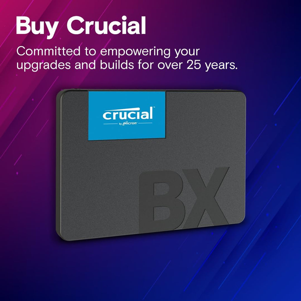Crucial BX500 4TB 2.5-Inch SATA Internal SSD, Up to 540MB/s