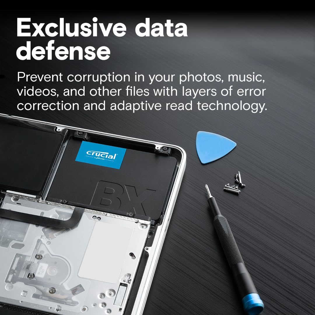 Crucial BX500 4TB 2.5-Inch SATA Internal SSD, Up to 540MB/s