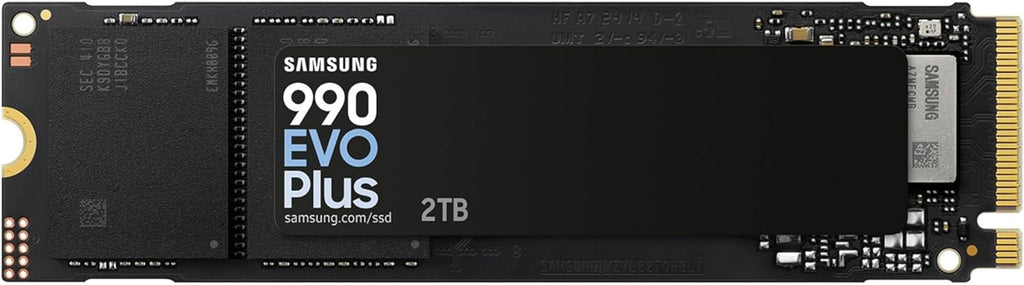 Samsung 990 EVO 2TB NVMe Internal SSD, PCIe Gen 4x4/5x2, M.2 2280, Up to 5,000MB/s, Black