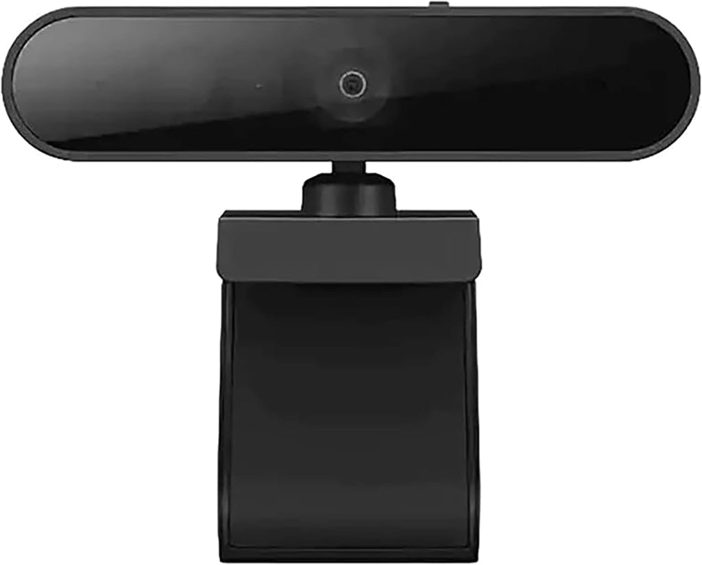 Lenovo Performance FHD 1080p USB-C Webcam with Windows Hello, Dual Mics, 95° Lens, 4X Zoom, Privacy Shutter, Black