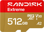 SanDisk Extreme 1TB microSDXC UHS-I Memory Card with Adapter