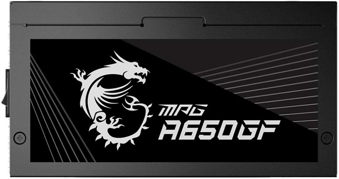 MSI MAG A750GL PCIe 5 750W Fully Modular 80+ Gold ATX Power Supply