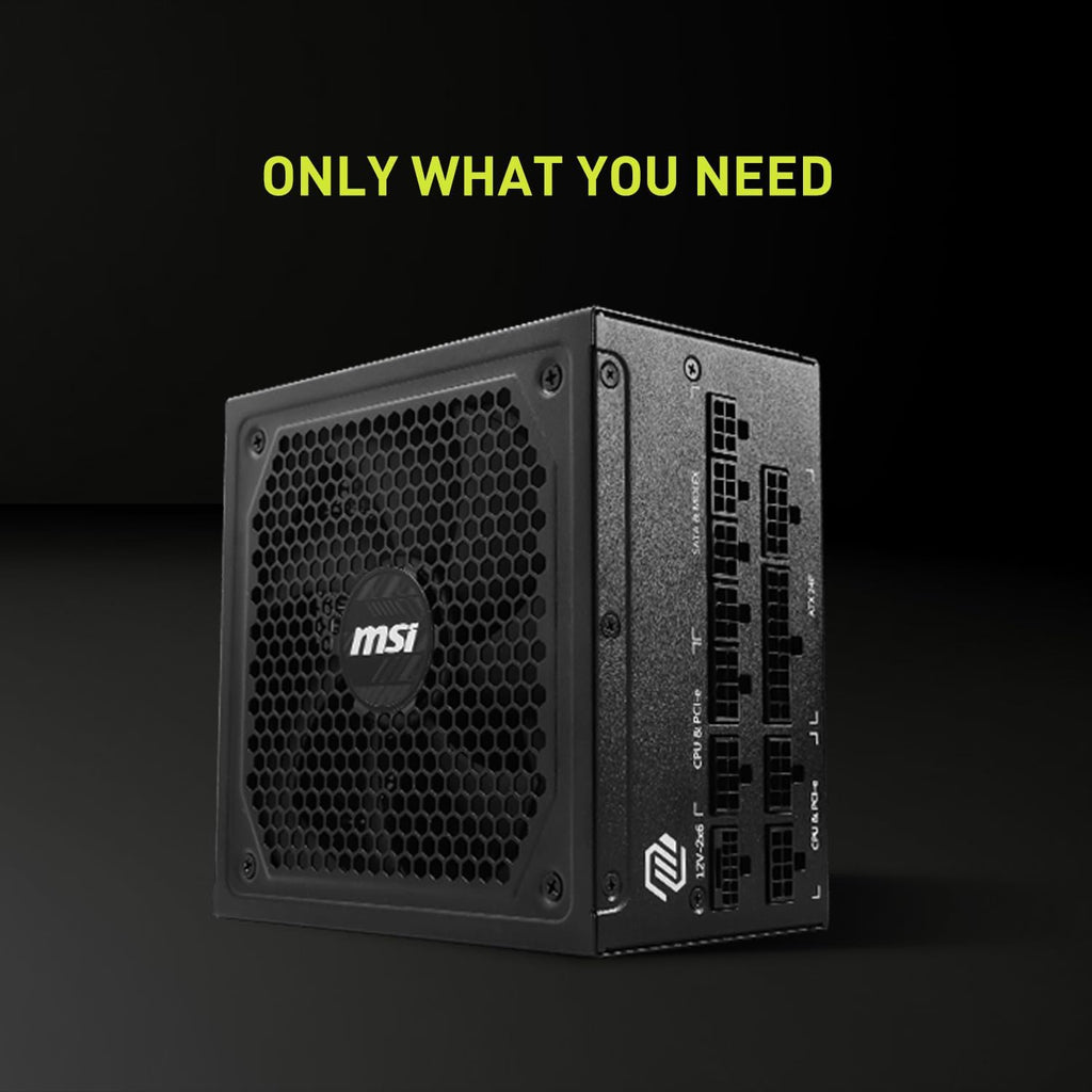 MSI MAG A750GL PCIe 5 750W Fully Modular 80+ Gold ATX Power Supply