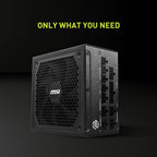 MSI MAG A750GL PCIe 5 750W Fully Modular 80+ Gold ATX Power Supply