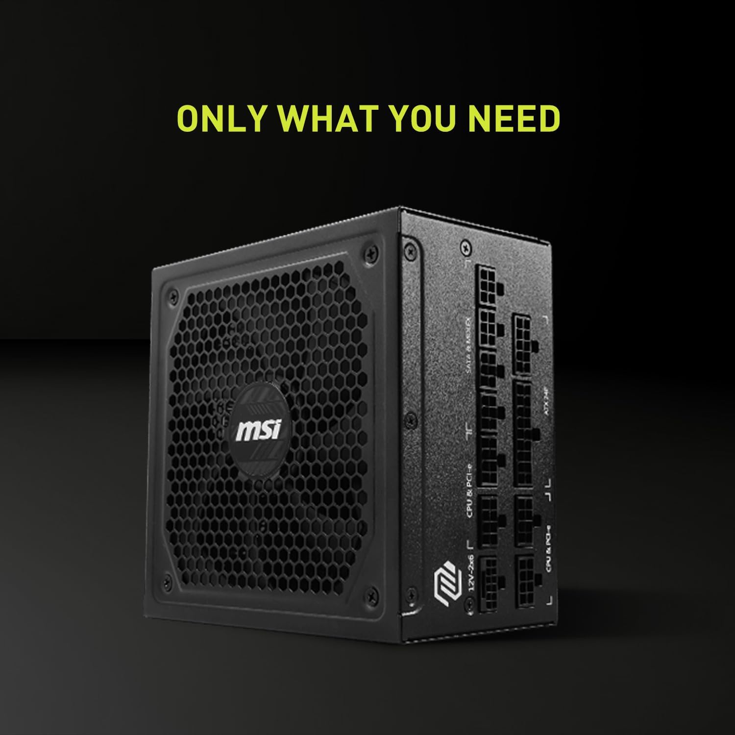 MSI MAG A750GL PCIe 5 750W Fully Modular 80+ Gold ATX Power Supply