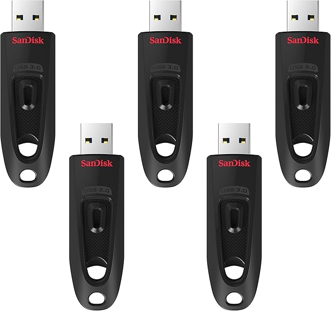 SanDisk Ultra 512GB USB 3.0 Flash Drive, Black