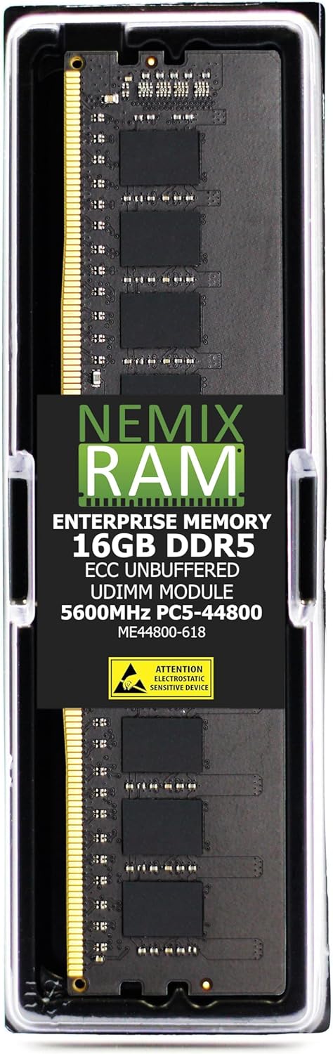 Desktop Memory Module Unisex 16GB DDR5 5600MHz ECC UDIMM