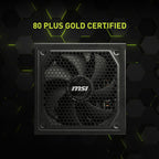 MSI MAG A750GL PCIe 5 750W Fully Modular 80+ Gold ATX Power Supply