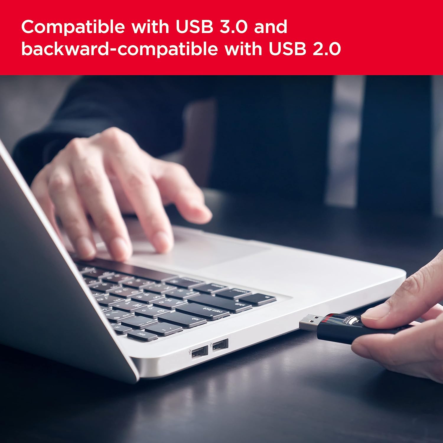 SanDisk Ultra 512GB USB 3.0 Flash Drive, Black