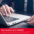 SanDisk Ultra 512GB USB 3.0 Flash Drive, Black