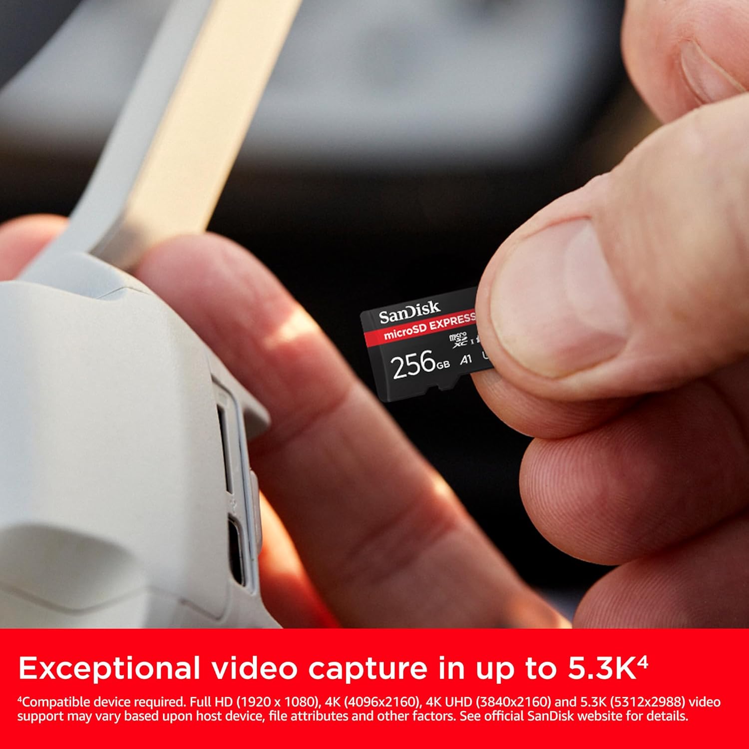 SanDisk 512GB microSD Express Card for Nintendo Switch 2, Up to 880MB/s Read, 650MB/s Write, U3, C10