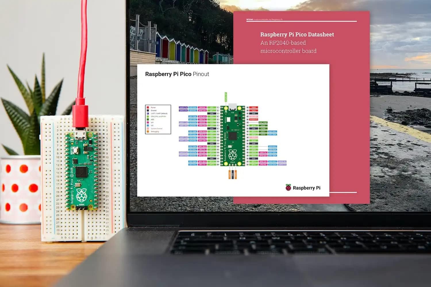 Raspberry Pi Pico Microcontroller Board