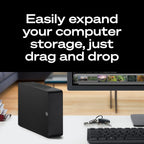 Seagate Expansion 8TB USB 3.0 External Hard Drive with Rescue Data Recovery Services