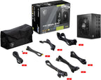 MSI MAG A750GL PCIe 5 750W Fully Modular 80+ Gold ATX Power Supply