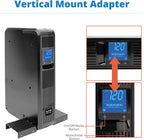 Tripp Lite SMART1500LCD 1500VA 900W Rack-Mount UPS Battery Backup, 8 Outlets, LCD, AVR, 2U Short-Depth