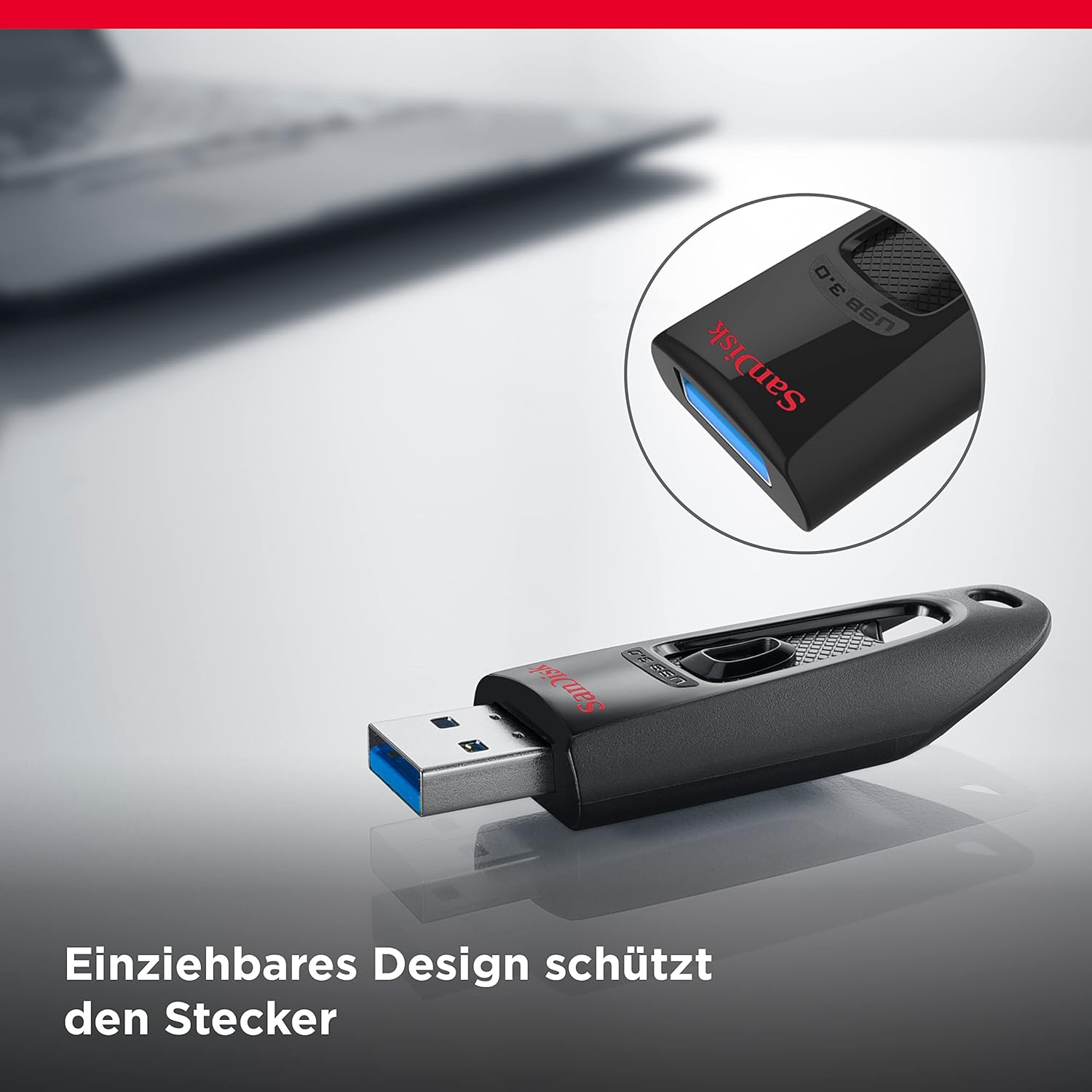 SanDisk Ultra 512GB USB 3.0 Flash Drive, Black