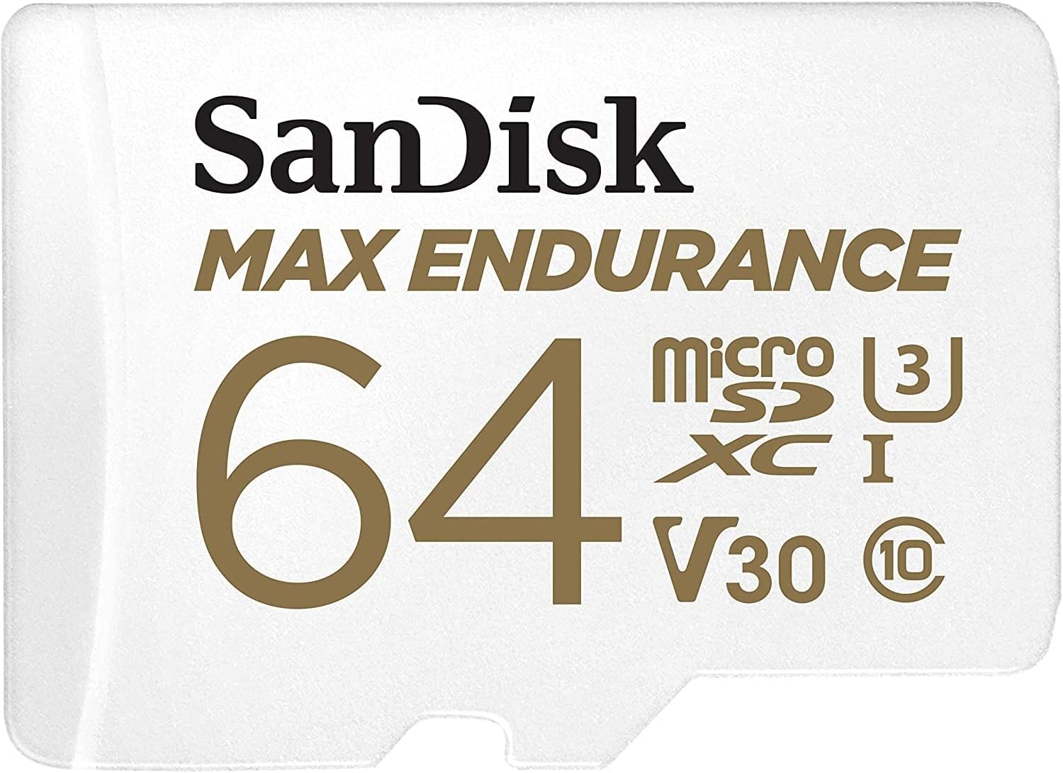 SanDisk 32GB MAX Endurance microSDHC Card with Adapter for Security Cameras and Dash Cams