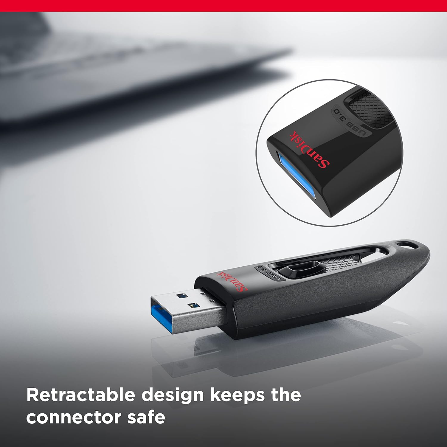 SanDisk Ultra 512GB USB 3.0 Flash Drive, Black