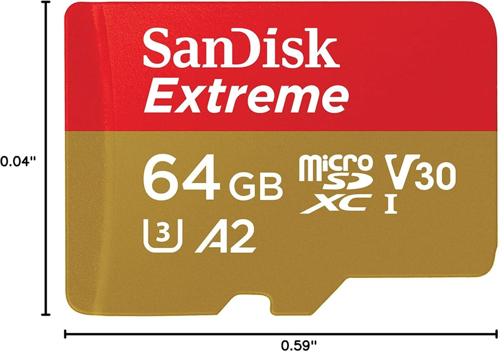 SanDisk Extreme 1TB microSDXC UHS-I Memory Card with Adapter
