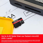 SanDisk 512GB microSD Express Card for Nintendo Switch 2, Up to 880MB/s Read, 650MB/s Write, U3, C10