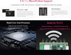 Raspberry Pi Pico W Pre-Soldered Header Kit with Case and USB Cable