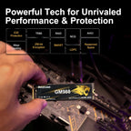 M.2 2280 NVMe PCIe Gen 4 Internal SSD, Up to 7350MB/s, SLC Cache & HMB, Compatible with PS5, PC, and Laptops
